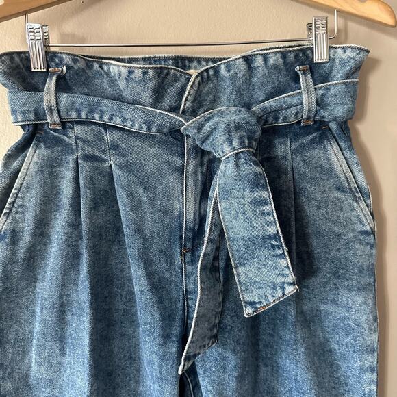 Sézane Austin Trousers in Bleached Blue Size 38/6 - Picture 3 of 10